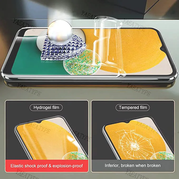 삼성 갤럭시 S9 S8 S10e S20 플러스 화면 보호기에 대 한 3PCS 보호 하이드로 겔 필름 S6 S7 가장자리 S10 라이트 전체 커버 필름