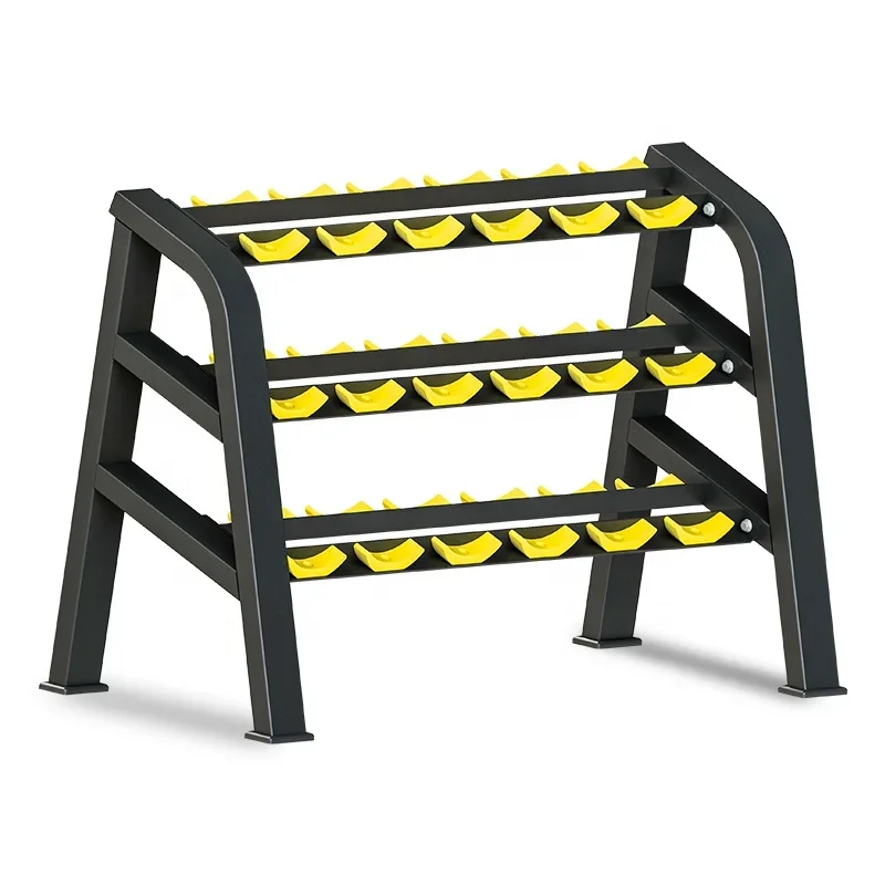 

new arrival hot sale professional commercial high quality gym fitness equipment beauty dumbbell rack