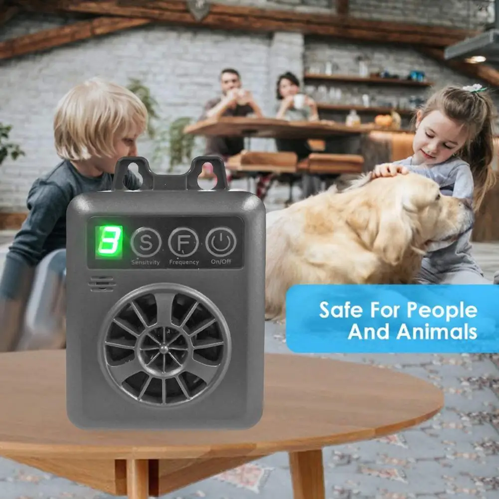 Dog Bark Deterrent Dog Repeller Ultrasonic Dog Repeller Portable Ultrasonic Bark Stopper Pet Dog Anti Noise Anti Barking Puppy Stop Bark Repeller