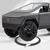 Alloy Model Car 1:24 Diecast Miniature Metal Pickup Vehicle Chidlren Birthday Collected Gift Van Truck Cybertruck Boys Toy 4