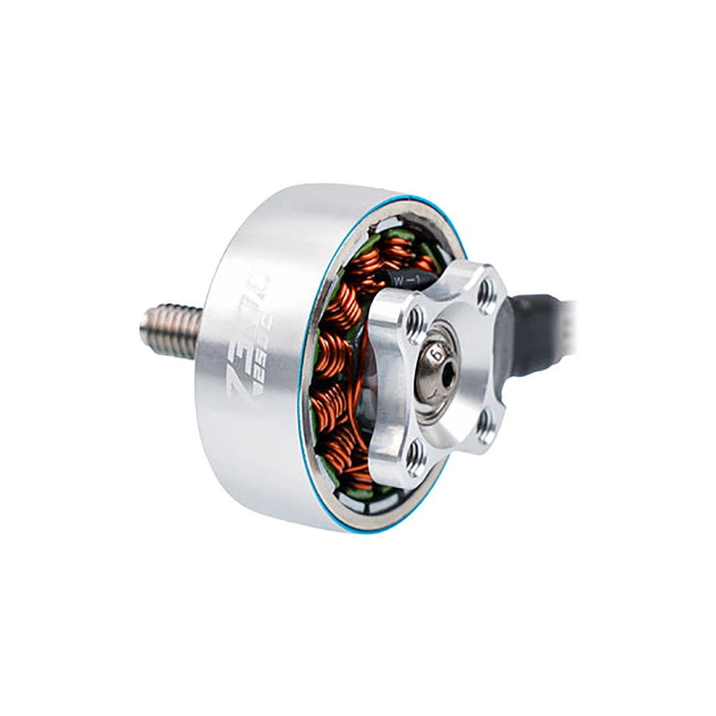 Moteur Brushless BETAFPV Snow 2306 2500KV avec son rotor et son support de fixation, design robuste pour course FPV.