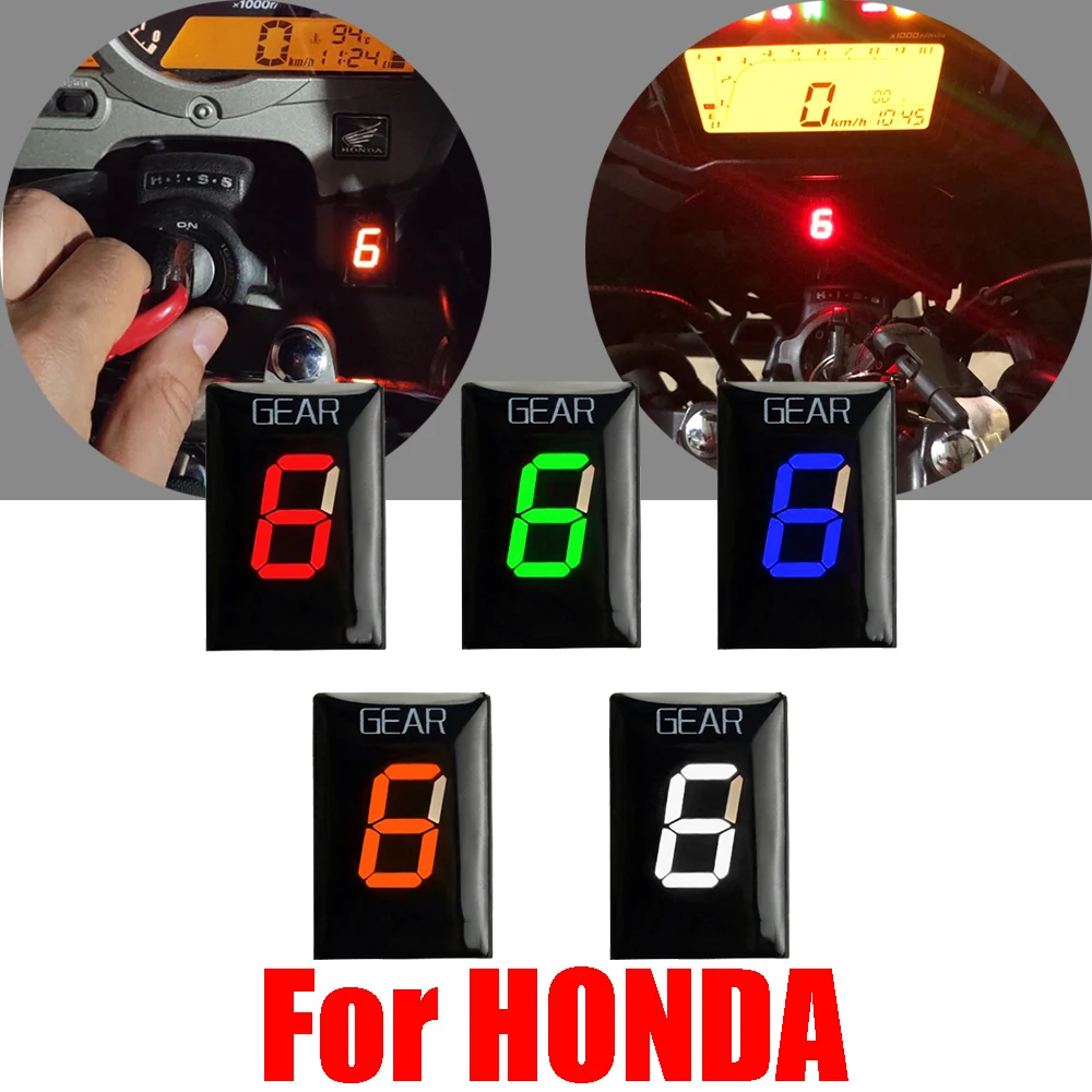 

Motorcycle Gear Indicator For Honda CB400SF CB500F CB500X CB500 X F CB 500 X F CB600F CB650F CBR1000RR CBR 1000 RR Gear Display