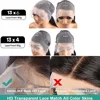 30 40 Inch Straight Lace Front Wigs Human Hair 13x6 Hd Lace Frontal Wig 13x4 Bone Straight Human Hair Wigs For Black Women Remy 6