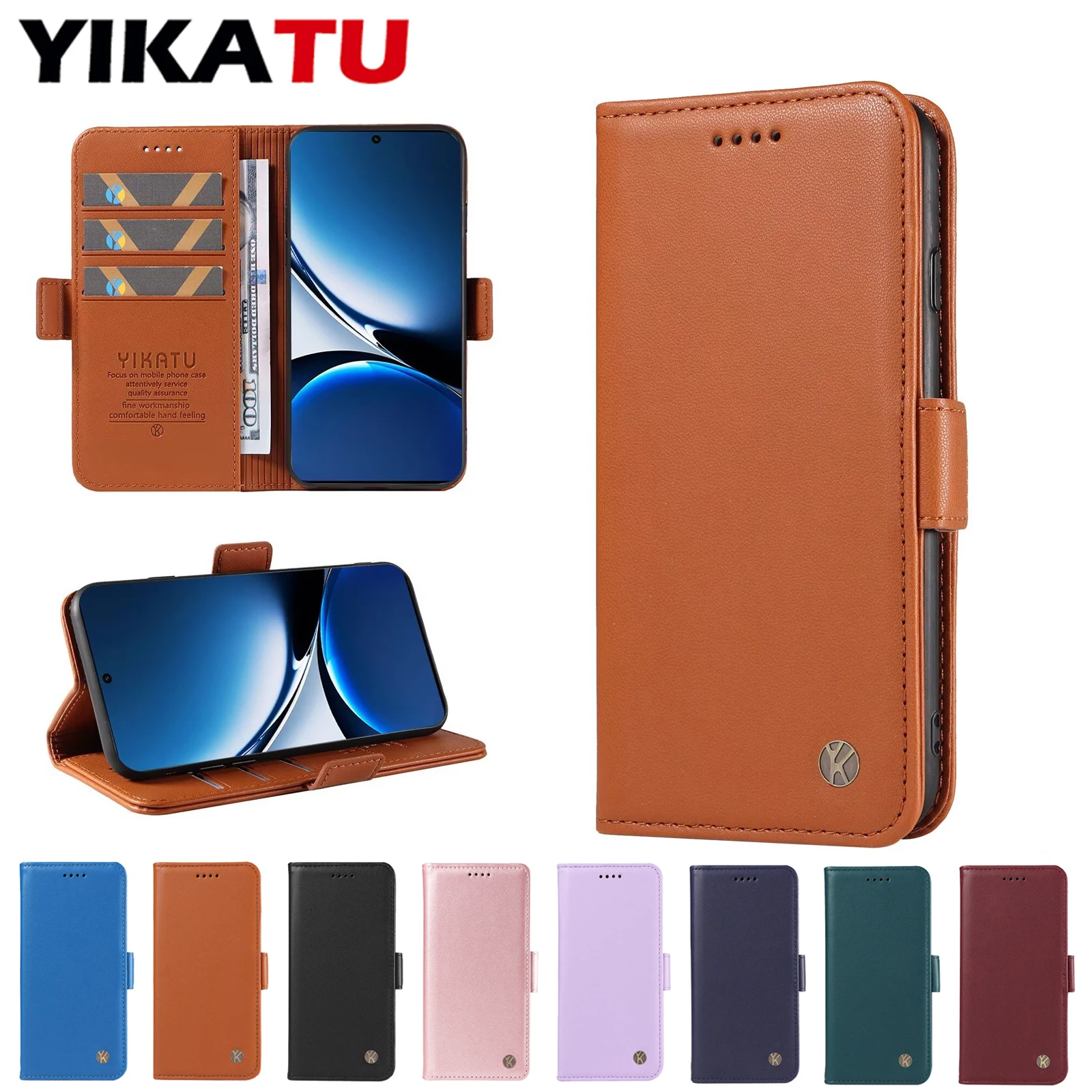 Premium Wallet Leather Case