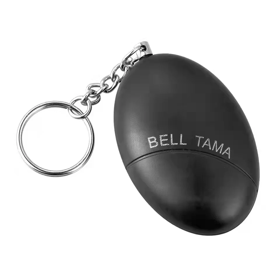 Self Defense Alarm 100dB Egg Shape Security Protect Alert Personal Safety Scream Loud Keychain Emergency Alarm For Child Elder home panic button Alarms & Sensors