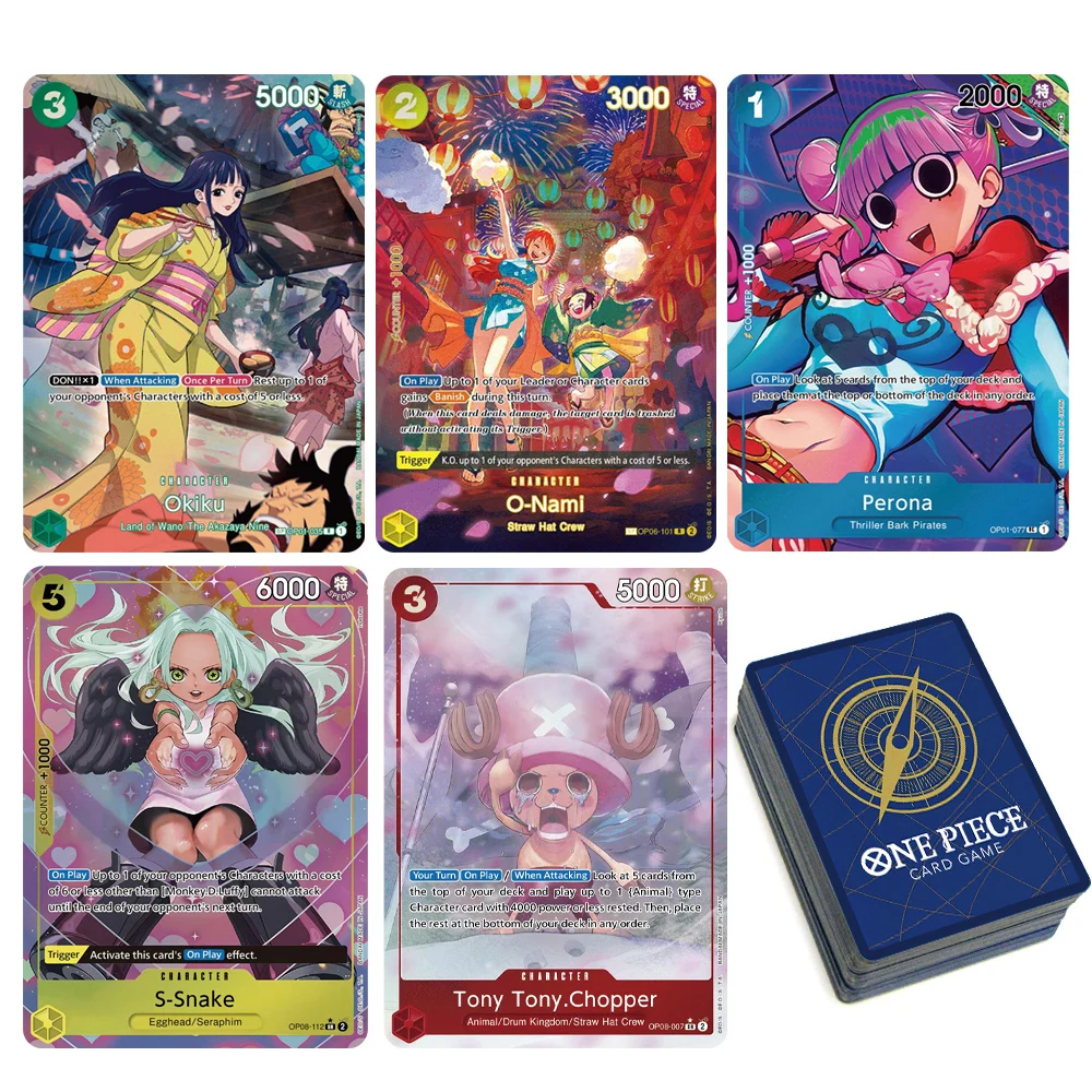 アニメプロキシカードワンピース英語カードバージョン OPCG ナミ