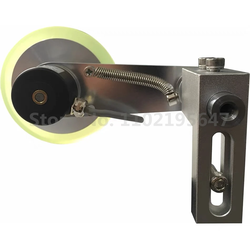 ロータリーブラケット ロータリーエンコーダゴムホイールブラケットl型測定エンコーダ