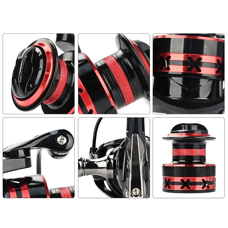 New MEREDITH Fishing Reel Spinning Reel 2000-4000 Metal Spare Spool Saltwater Reel Fishing Accessories Carp Reel Fishing Tools 6