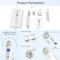 Bio Roller EMS microneedling derma roller with LED and vibration