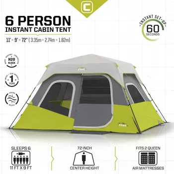 6-Person Instant Cabin Tent 4