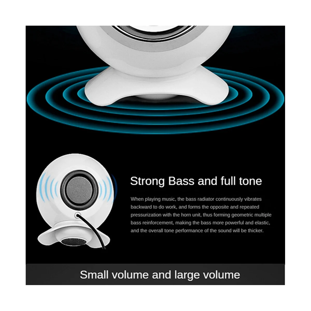 

Computer Speakers for PC Laptop Speakers USB 3.5mm Wired Music Play HIFI Stereo with Microphone for TablePC Laptop,Pink