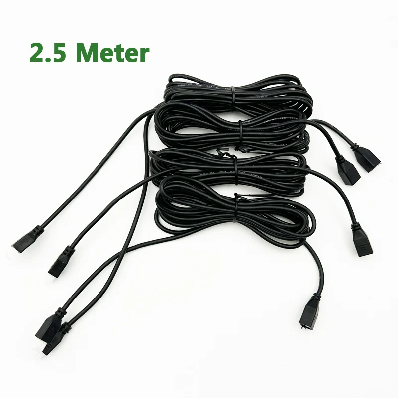 1 Meter 2.5 Meter Parking Sensor Extension Cable 2 Pin For Car ...