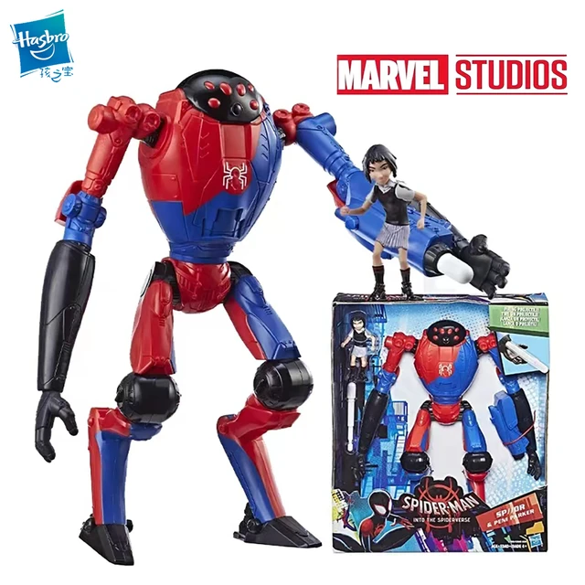 Anime Marvel Legends Spider Man Miles Morales Peni Parker Action Figurine  Collection Model Toys Gifts - AliExpress