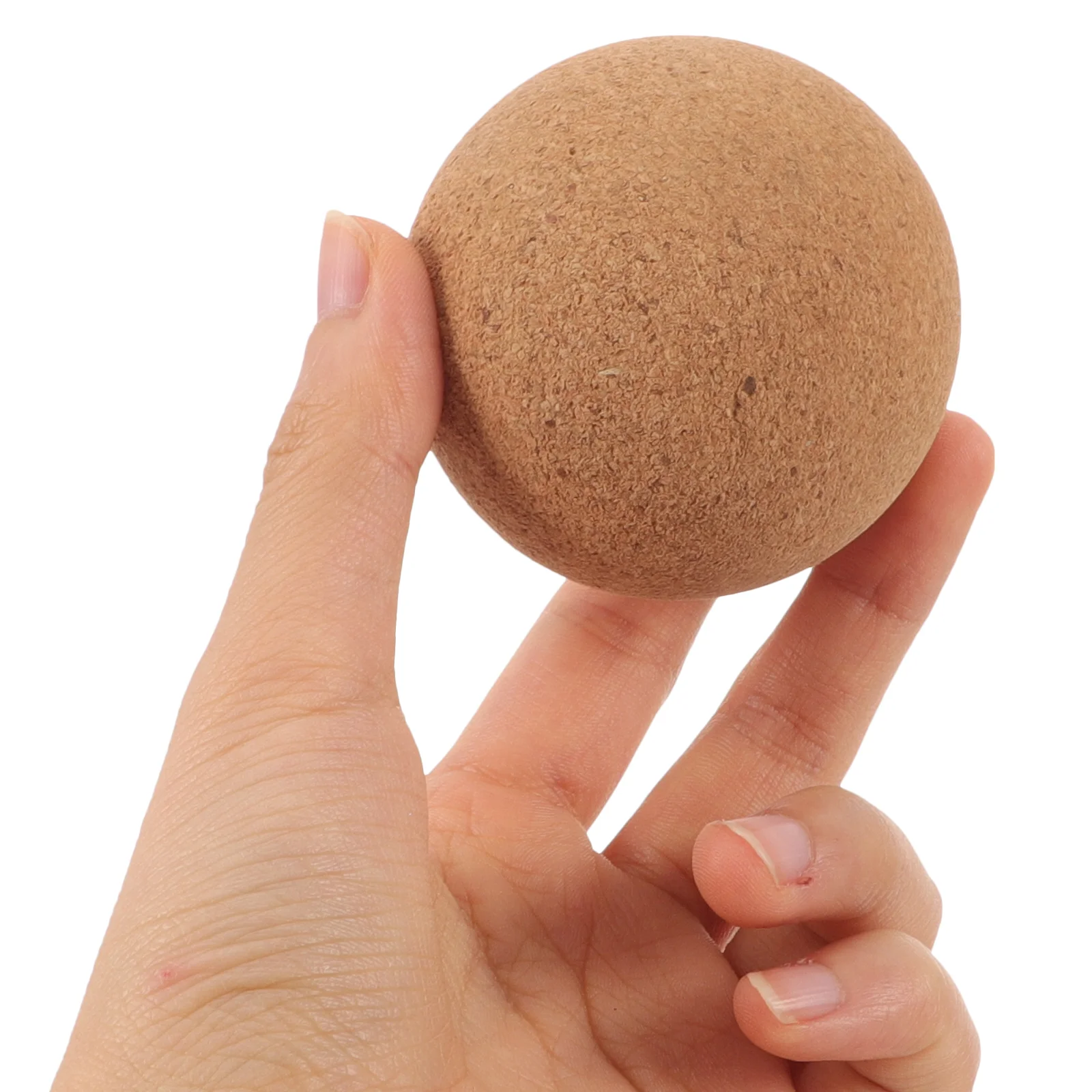 Cork Massage Ball High Density Fine Particles Massage Ball 6Cm Lightweight Lacrosse Yoga Deep Tissue