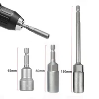 Krachtige 65mm/80mm/150mm Hex Socket Sleeve Nozzles Nut Driver Set Power Nut Driver Power Drills Impact Drivers Repair Tools 2