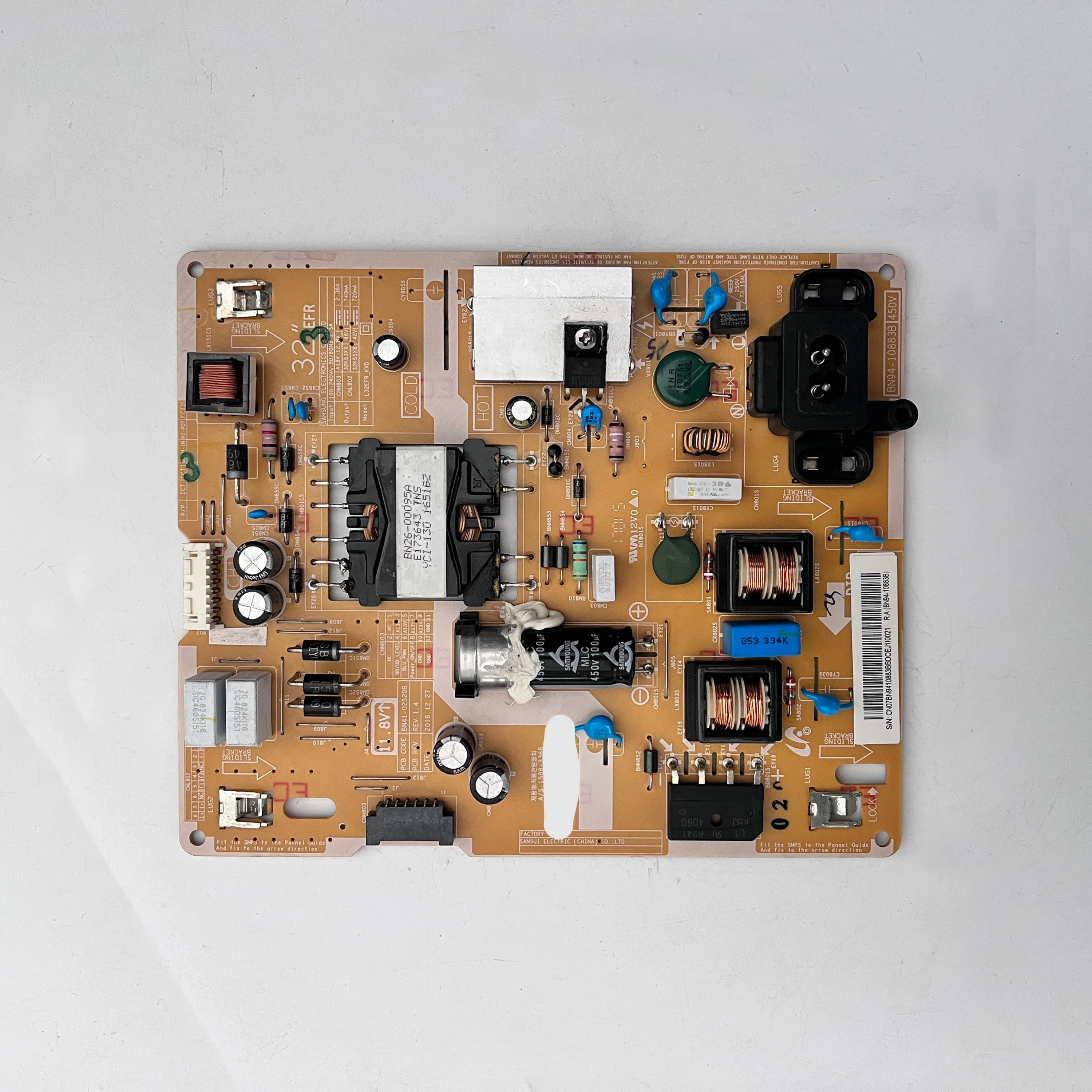 

Genuine Original TV Power Supply Board L32EFR_KVD BN41-02520B BN94-10883B Works Normally And Is For LCD TV UE32M5502AK TV Parts