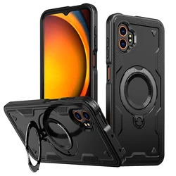 Enhanced Shockproof Stand Phone Case - Galaxy A36 4G (Black)