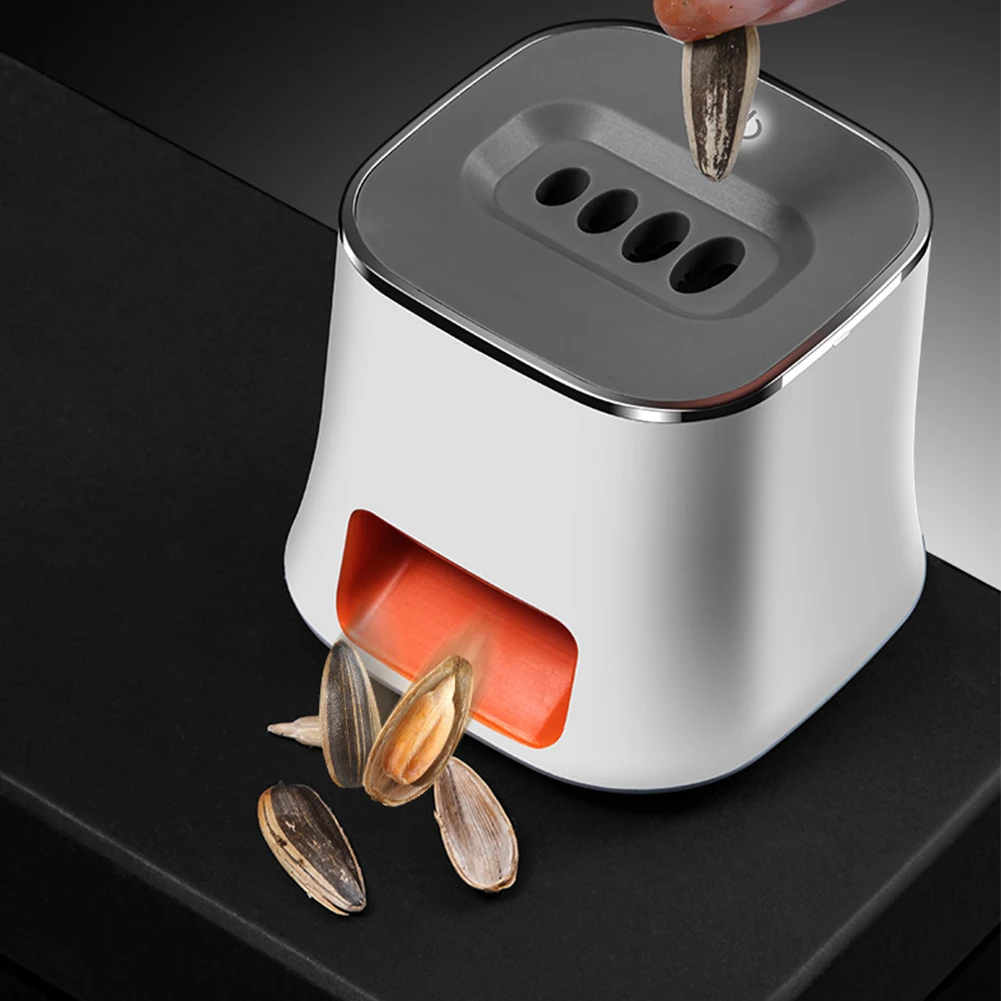 Electric Peeler Machine Gadgets Tools Automatic Opener Sunflower Seeds Protect Teeth Cute Cartoon Portable Kitchen Accessories