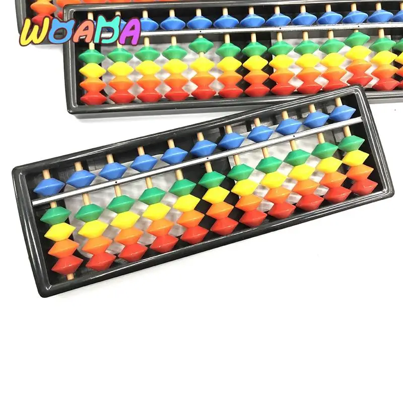 Digit Rods Standard Abacus Soroban Chinese Japanese Calculator Counting Tool Mathematics Beginners Caculating Toys 7/11/13/15/17