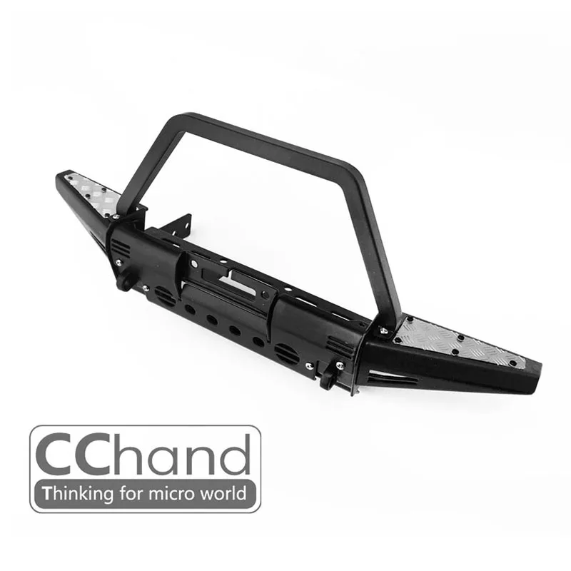 

CChand Metal Front Bumper Spare Part for 1/10 RC Crawler Car RC4WD G2 D90 D110 Defender Toys for Adult TH20809-SMT7