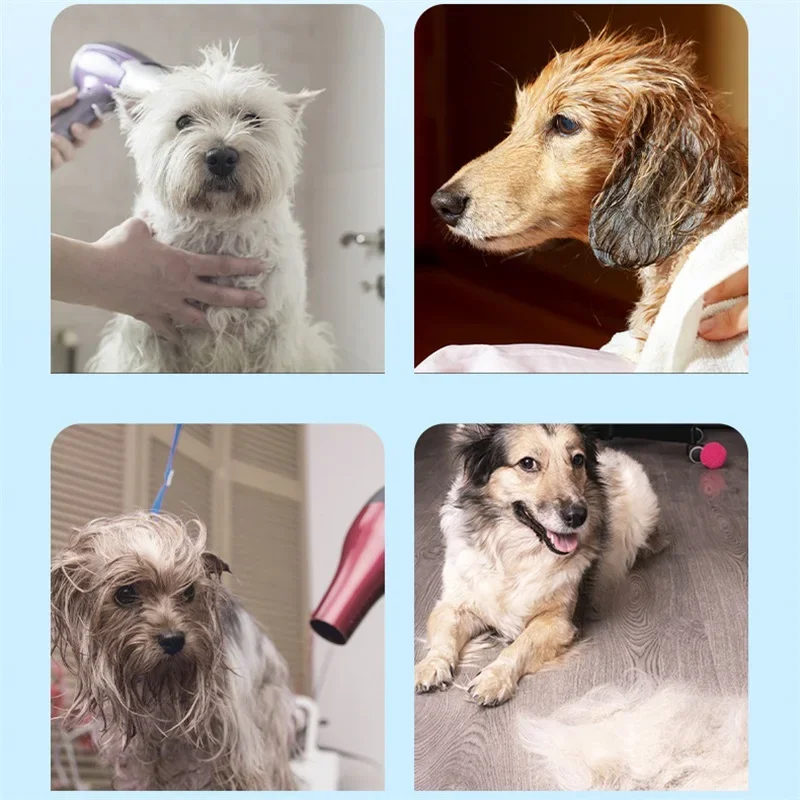 Folding Dog Hair Dryer Portable Pet Drying Bag Efficient Dogs Hair Dryers Blow Bag Cat Dryer Winter Pets Cleaning Accessories