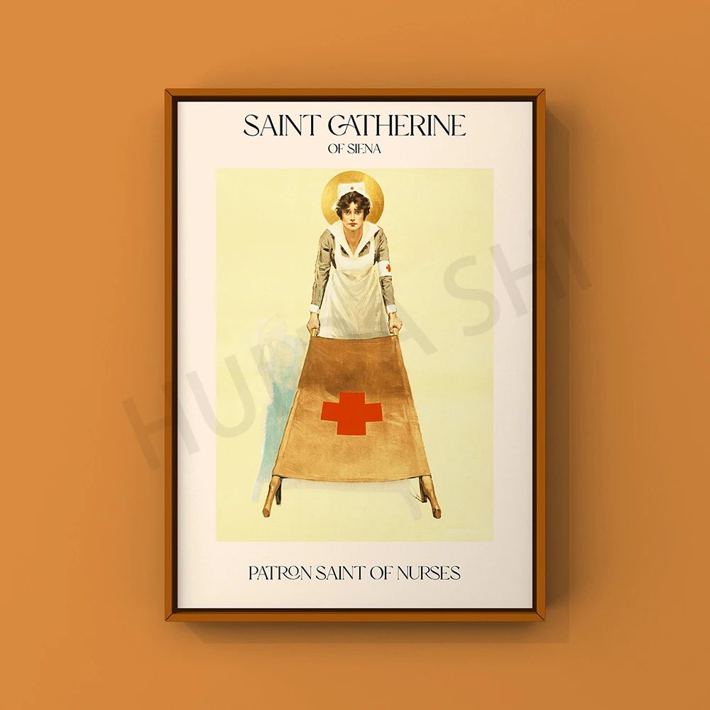NURSE, Saint Catherine of Siena, Patron Saint of Nurses, Nursing