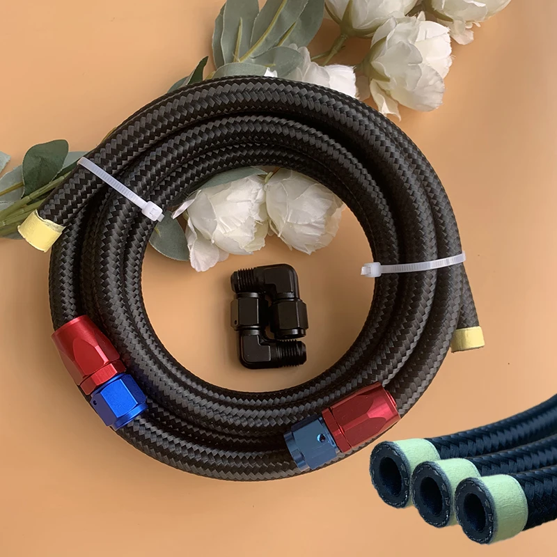 6AN Fuel Line Kit De Montaje De Manguera De Combustible De