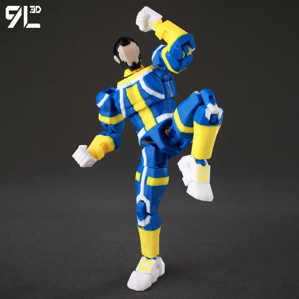 9L3D Dummy T13 Invincible Action Figure Full Body Movable