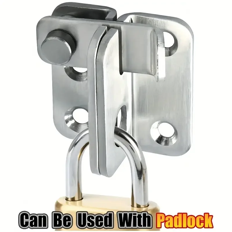 Flip Latch Lock 1Pc Slide Bolt Security Door For Barn Cabinets Pet Cages Garden Bathroom Garage Windows