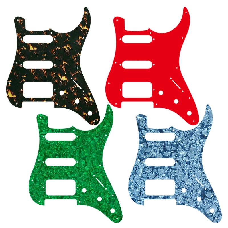 Pleroo Custom Guitar Parts-Per Japan Mij Fender Japan Mij Aerodina Ssh Ii Strat Ast Start Battipenna Per Chitarra, Opzioni Multicolori