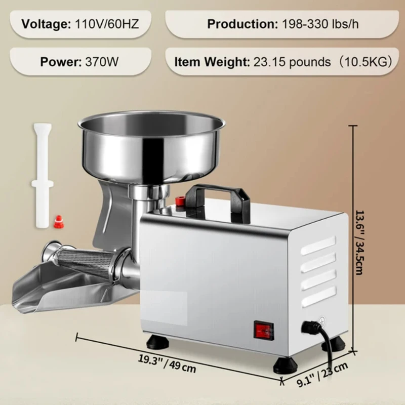 Mango Pulper Pulp Beating Fruit Jam Paste Tomato Sauce Making Machine Vegetable Pulper Pulping Fruit Beating Machine 2