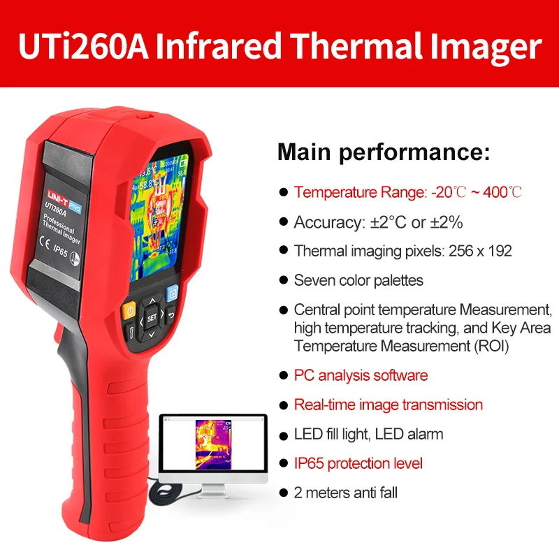 UNI-T UTi260B UTi260A Digital Infrared Thermal Imager Thermometer