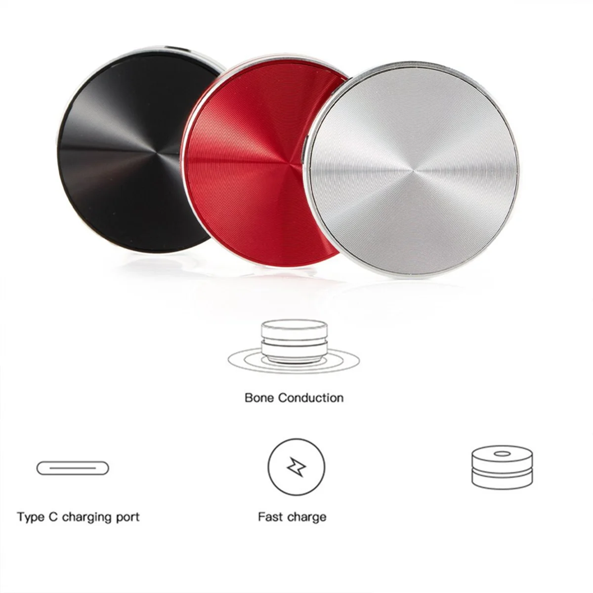 Portable Bluetooth Speaker Portable Compatible Bone Conduction Speaker Stereo Sound Bluetooth Speaker