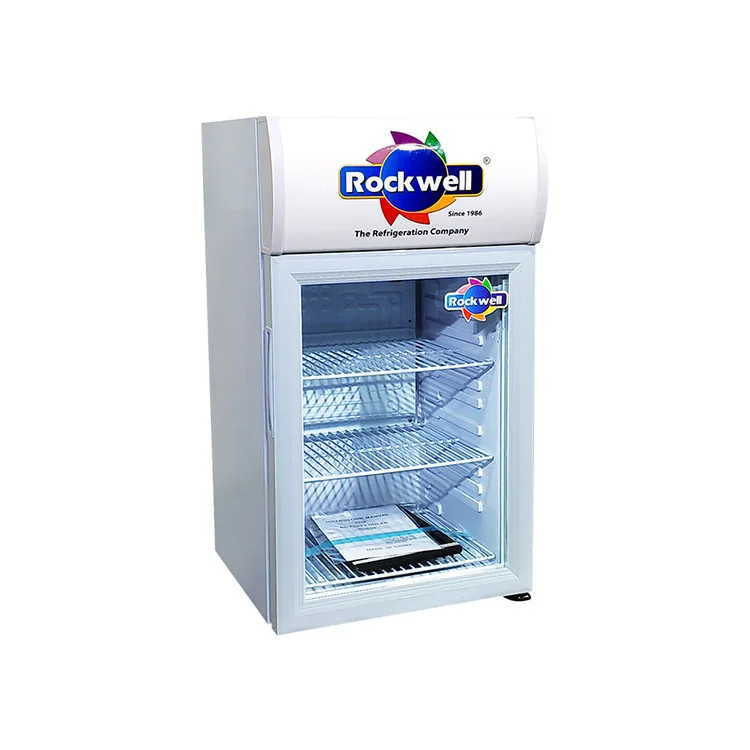 Door Display Upright Beverage Refrigerator Small Drink Dispenser Fridge Machine For Office Or Bar With Adjustable
