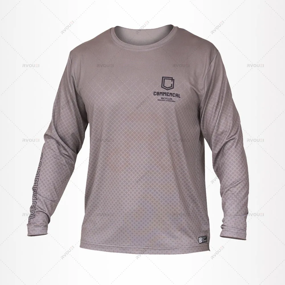 Camiseta de descenso Commencal, camiseta de camuflaje para bicicleta de montaña, camiseta para hombre, ropa para ciclismo de montaña, ropa para carreras de carretera, ropa para motocicleta