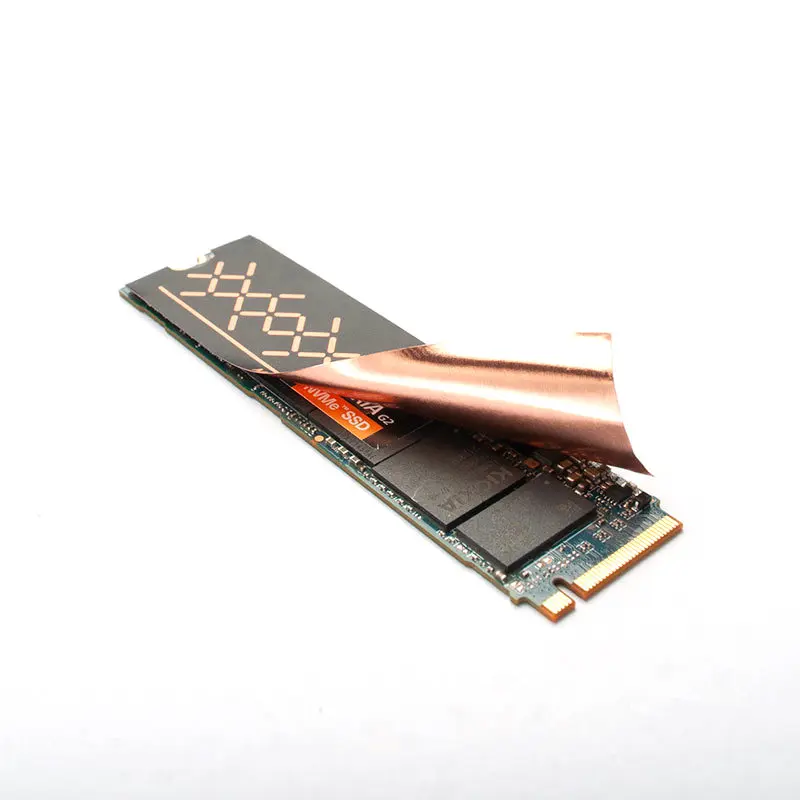 FinalCool NV02 Graphene M.2 SSD Heat Sink Dual-Layer Graphene and Copper Foil Design Cooler Radiator For Laptop PC NVMe