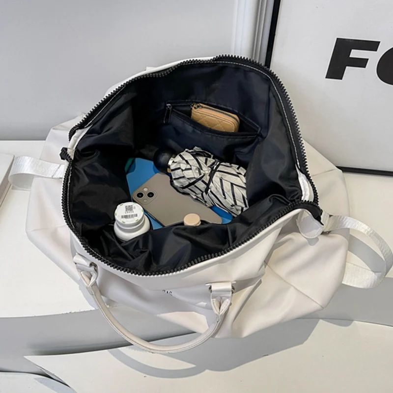 Gym Fitness Bag Portable Travel Handbag Dry and Wet Separation Sports Swimming Training Yoga Single Shoulder Luggage Pack Female 4