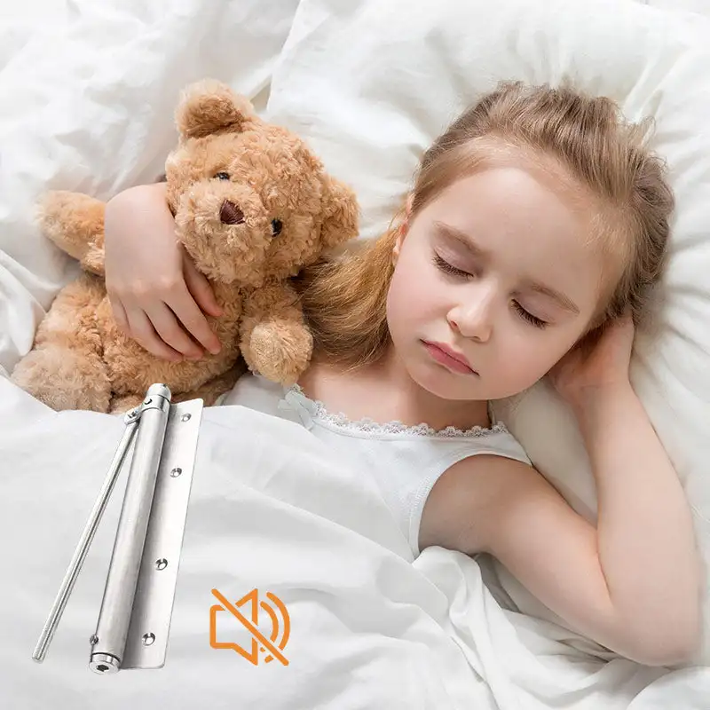 Adjustable Door Closer Stainless Steel Automatic Door Spring Closer Soft Close Fire-proof Heavy Duty Hardware
