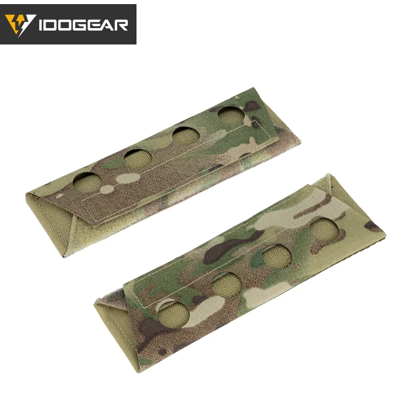 IDOGEAR Tactical Shoulder Pads Strap Padded Cover  For Carrier 2PCS Hunting 3949