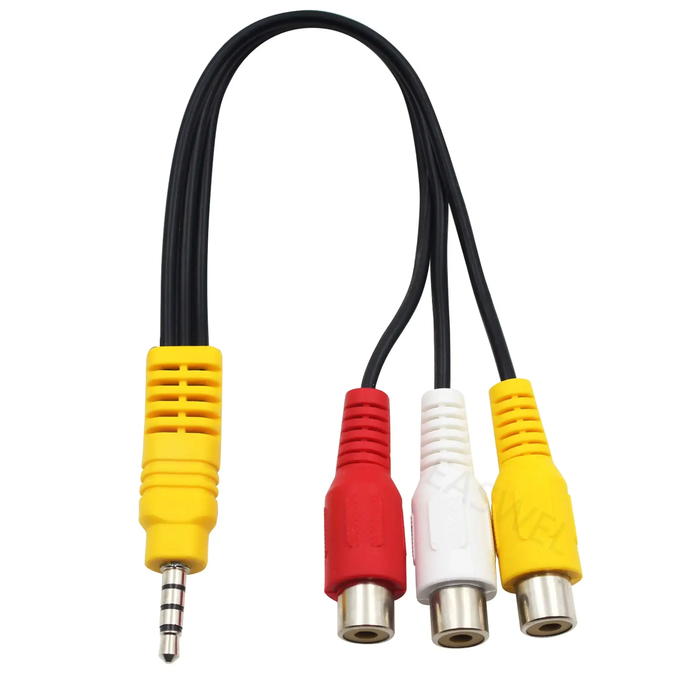 3ft. RCA to 3.5mm Jack Composite A/V Cable and 3.5mm to RCA Audio Video Adapter