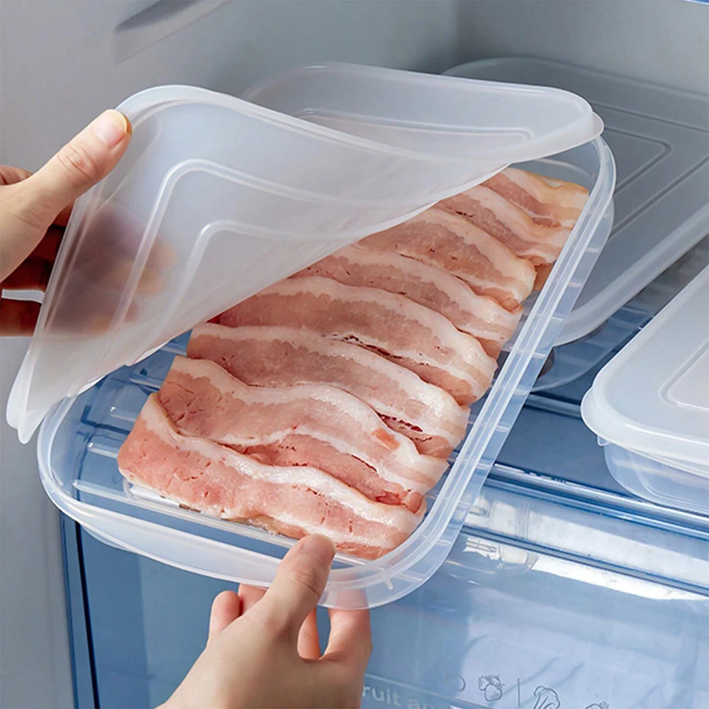 Grid Refrigerator Storage Transparent
