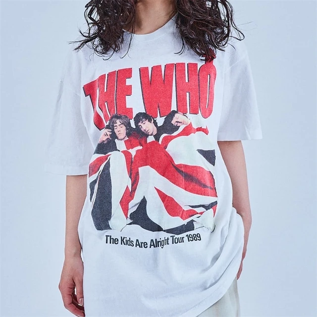 The Who The Kids Are Alright Tour 1989 Vintage T Shirt Men