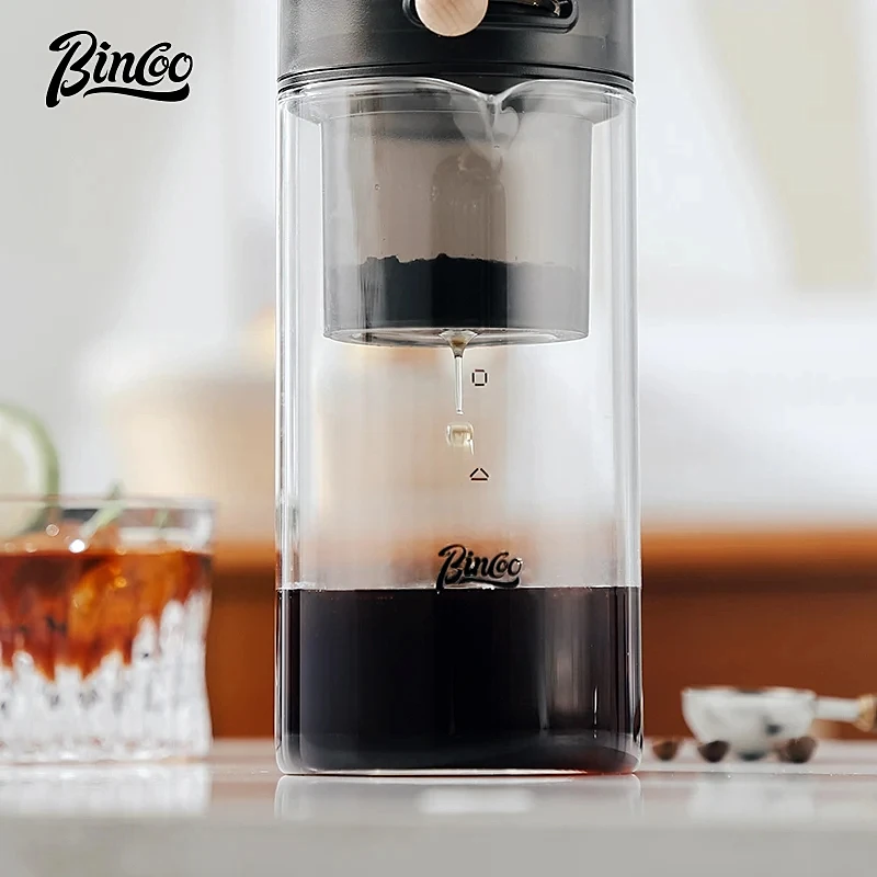 Protable Glass Drip Filter Ice Drop Coffee Maker Cold Brew Dutch