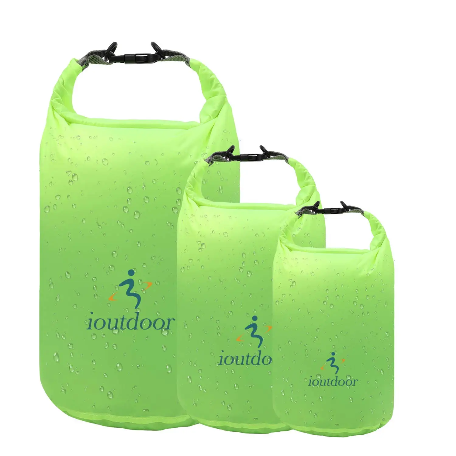iOutdoor Dry Bag Set 2L + 5L + 10L Set, Waterproof Exped Small