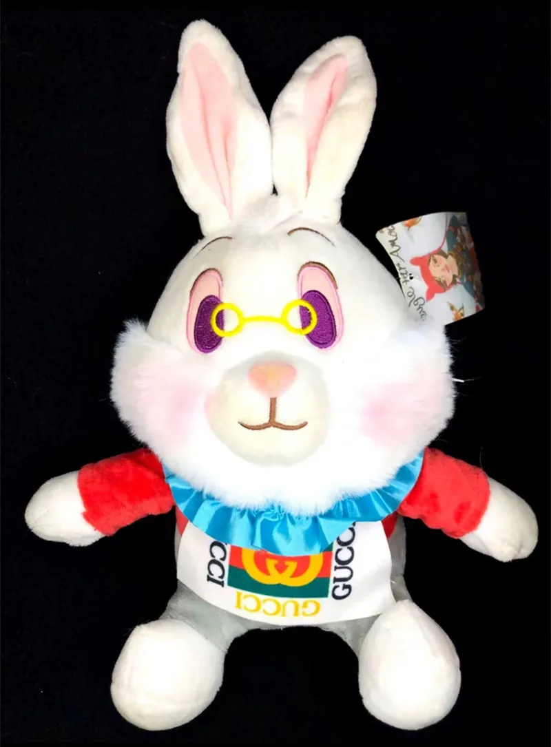 35cm Original Disney Alice in Wonderland White Rabbit Cartoon Cute Stuffed  Plush Toy Doll Children Birthday Stuffed Bunny Large - AliExpress