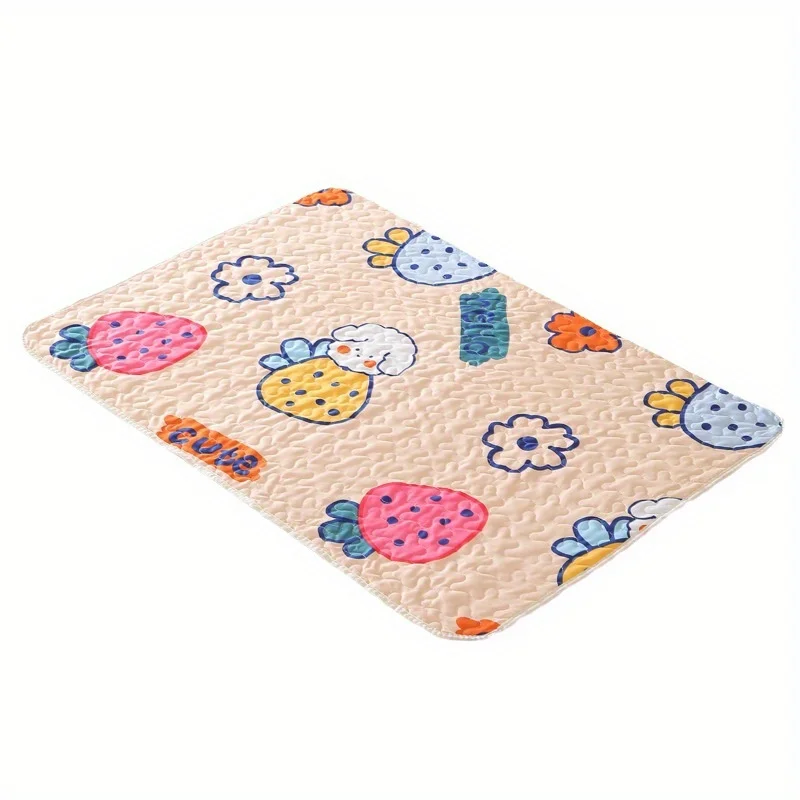 1pc Oversized Diaper Pads Used Both Sides Baby Machine-washable Ventilation Mattresses
