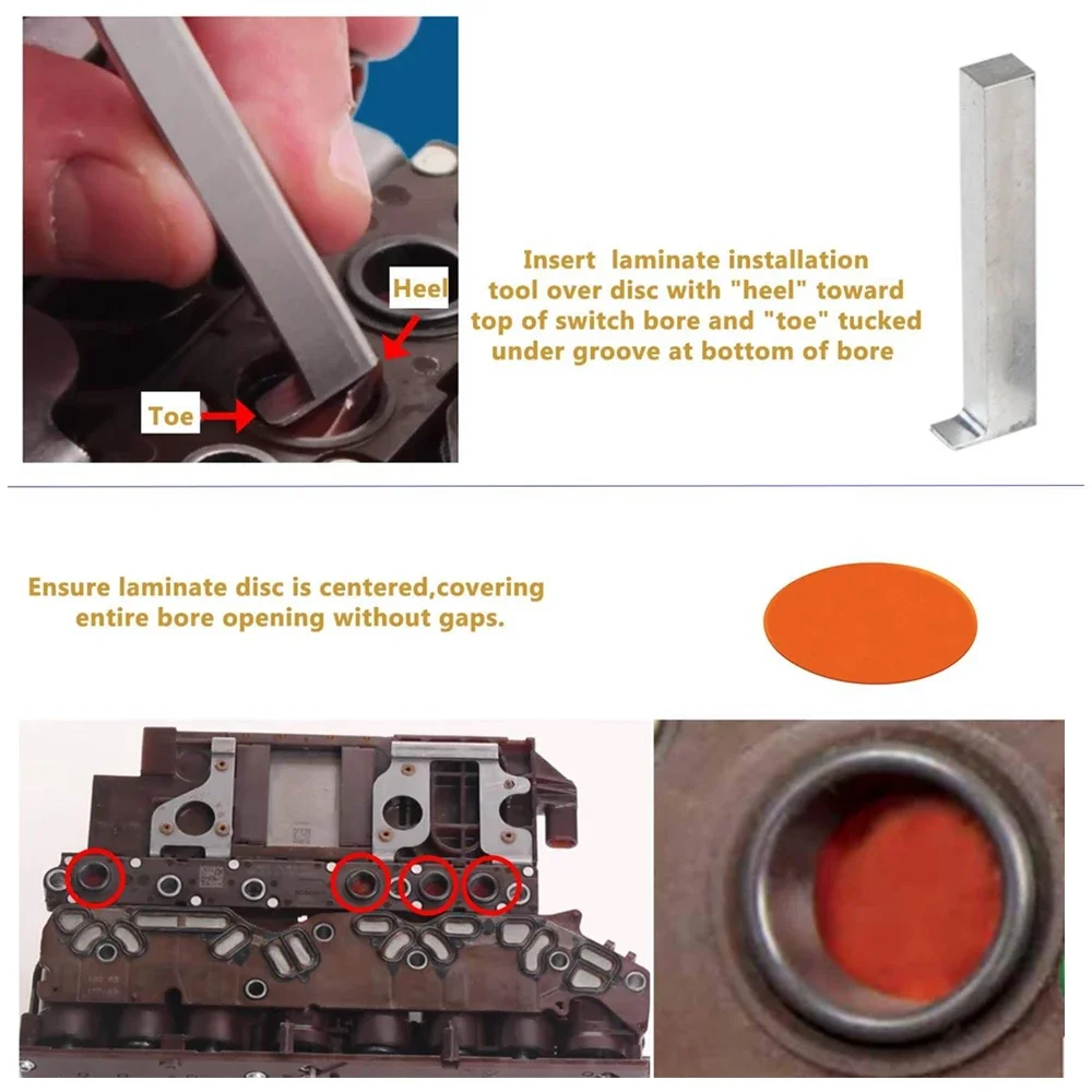 Pressure switch installation kit 124740-TL30 Pressure switch installation tool kit Works with F/124740-30K For GM Transmissions 6L90 6L80 6T70 6L50 6L45 (Gen 1)
