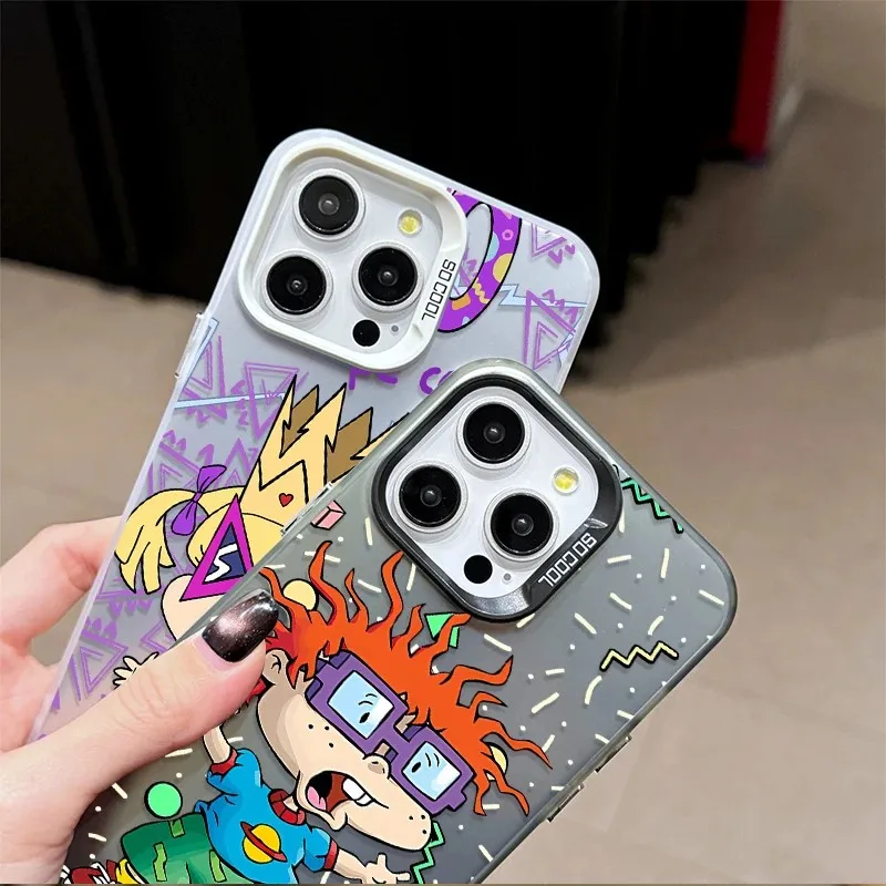Cartoon Funny Rugrats Anti-Fall Matte Phone Case