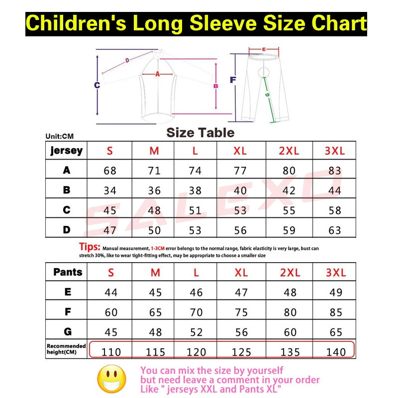 New Cartoon Kids Winter Cycling Jersey Set Children Thermal Fleece Racing Bike Cycling Suit Boy and Girls Clothing