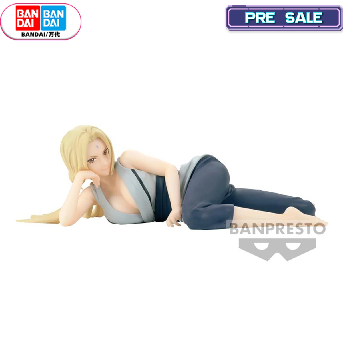 

BANDAI BANPRESTO NARUTO Relax Time Tsunade Anime Figures Action Model Toys In Stock